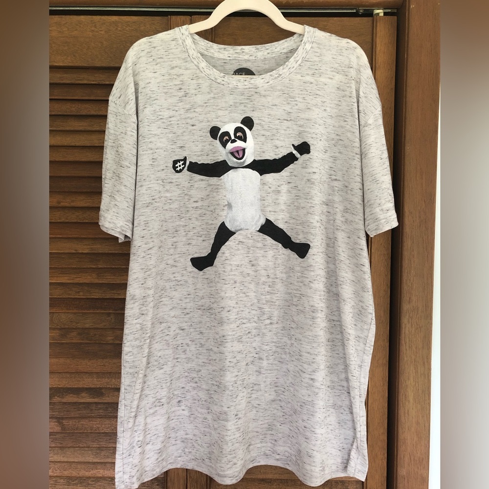 Hashtag The Panda T-shirt from Race Through New York starring Jimmy Fallon szXXL